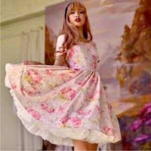 Selkie X Maison Amory Garden Dreamboat Dress EUC 3X